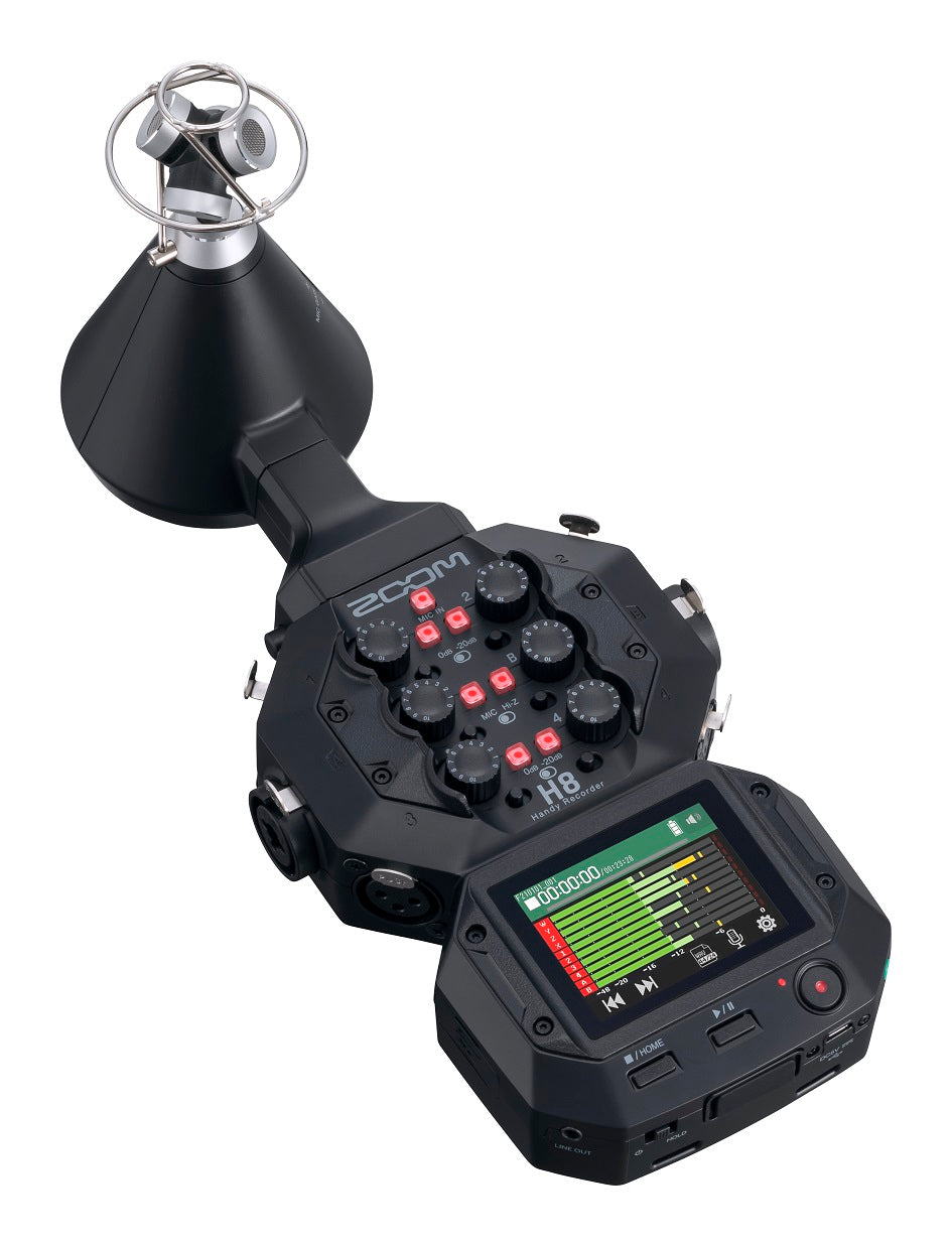 Zoom VRH-8 - capsula Ambisonic con 4 microfoni a condensatore per H8