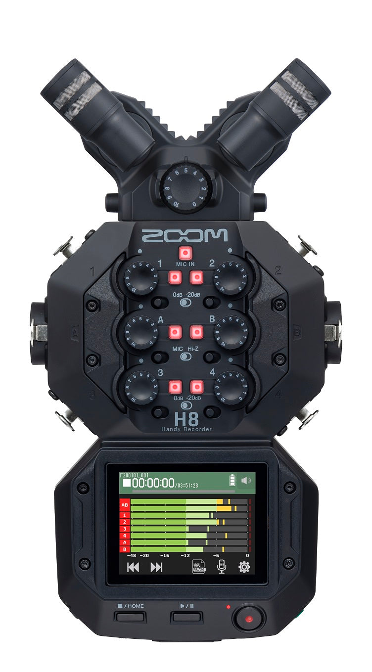 Zoom XAH-8 - capsula con microfoni orientabili per H8