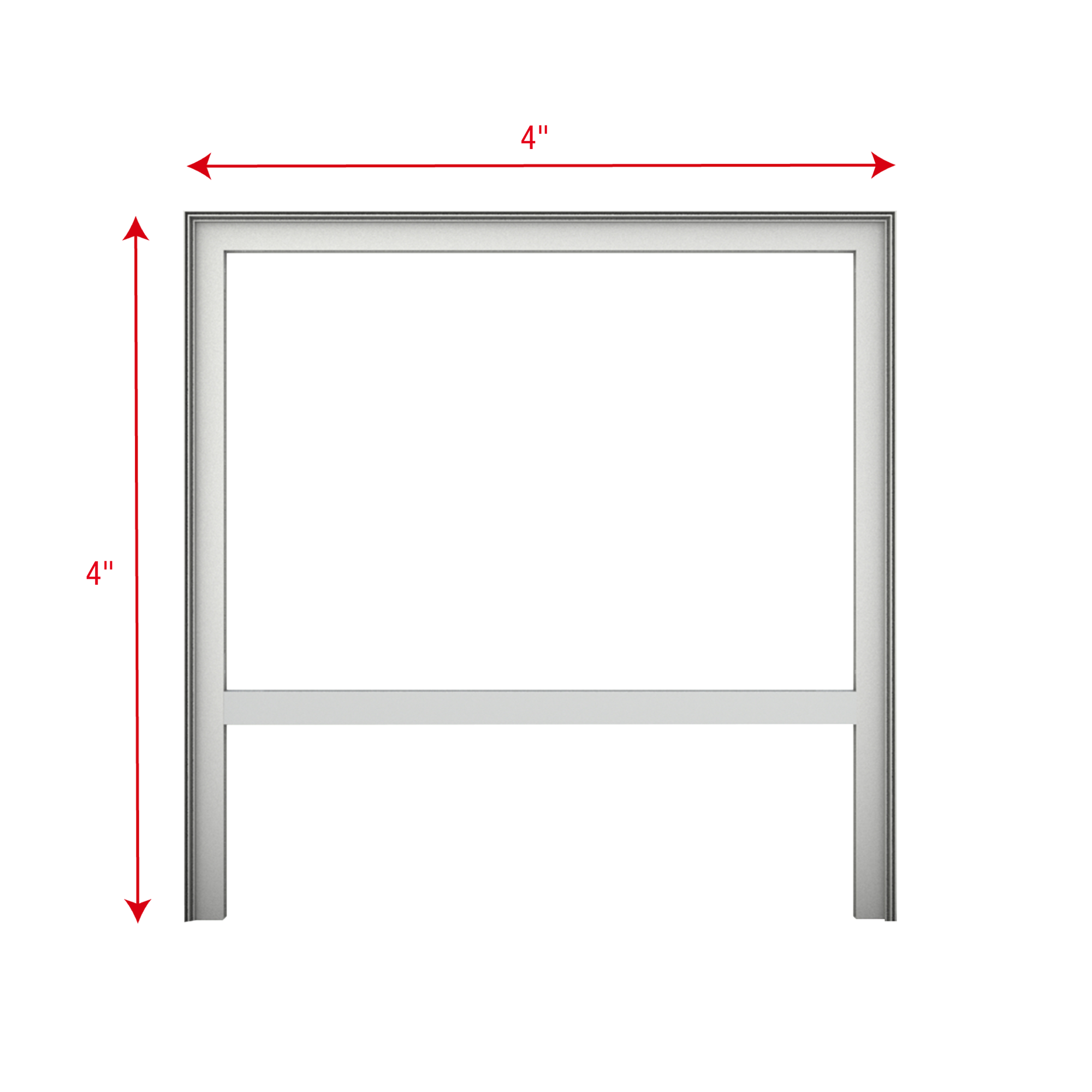 WENTEX SET Frame - A Module (USA) 4' x 4' (H x W) 4' x 4' (AxL)