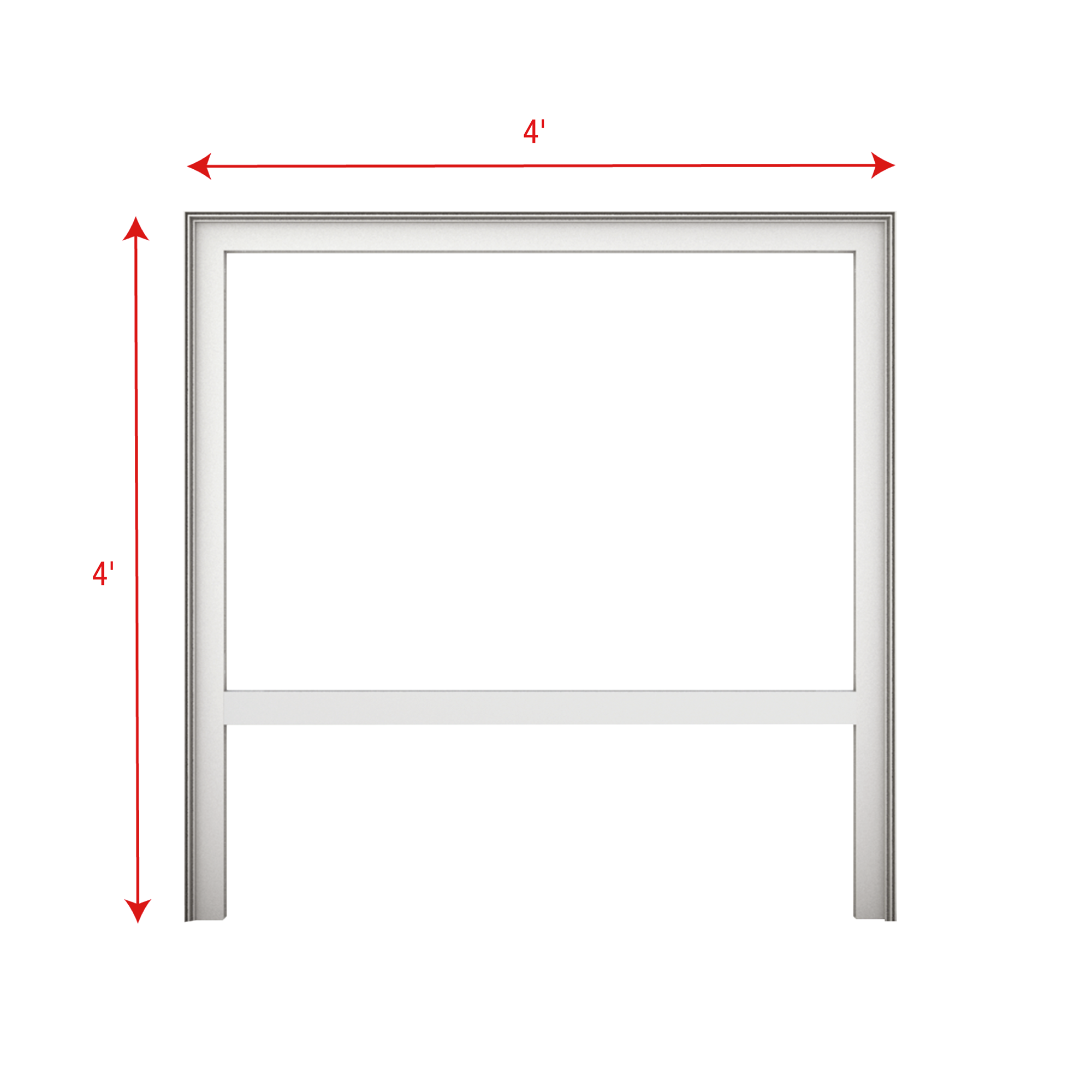 WENTEX SET Frame - A Module (USA) 4' x 4' (H x W) 4' x 4' (AxL)