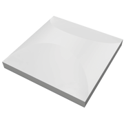 WENTEX 3D Deco Panel SEG Stretch Cloth (USA) For 3D Deco Panel - white - 4' x 4' Per 3D Deco Panel - Bianco - 4' x 4'
