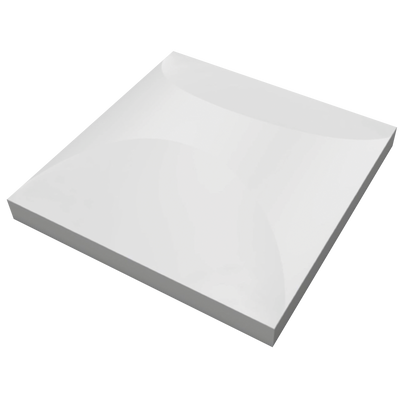 WENTEX 3D Deco Panel SEG Stretch Cloth (USA) For 3D Deco Panel - white - 4' x 4' Per 3D Deco Panel - Bianco - 4' x 4'