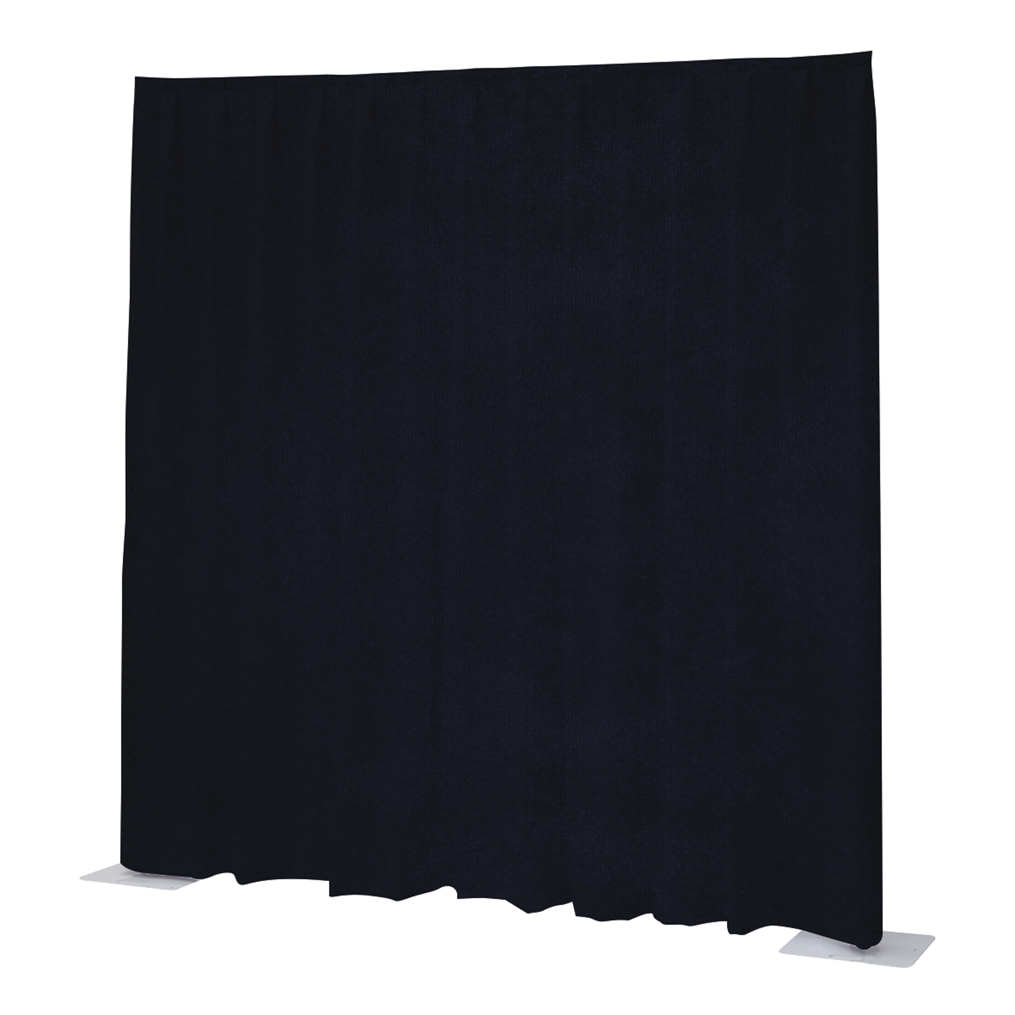 WENTEX P&D Curtain Napoli Velvet (USA) Dark Blue - 11’ x 14’ (W x H) - pleated Blu scuro - 11' x 14' (L x A) - plissettato
