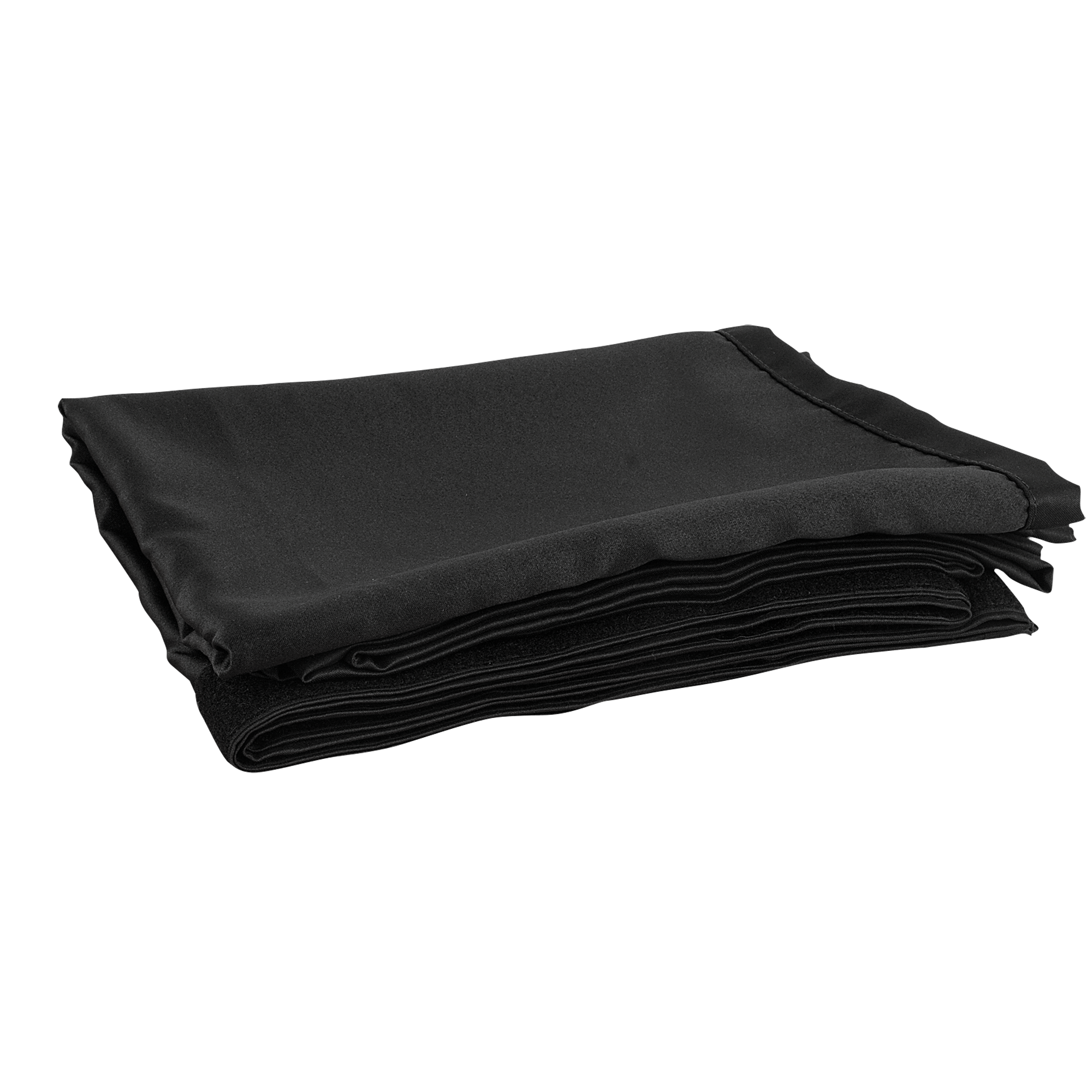 WENTEX P&D Curtain MGS 5.16 oz/yd² (USA) Black - 11' x 8' (W x H) - pleated Colore nero - 11' x 8' (L x H) - plissettato