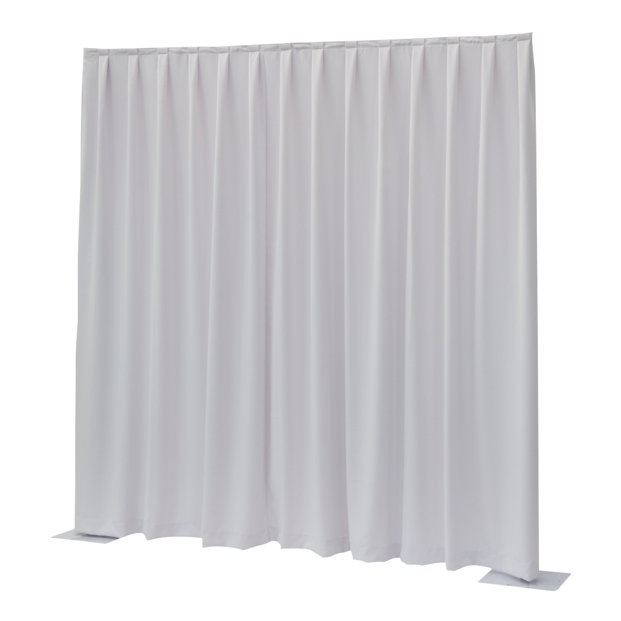 WENTEX P&D Curtain Dimout 7.67 oz/yd² (USA) White - 11' x 10' (W x H) - pleated Colore bianco - 11' x 10' (L x H) - plissettato