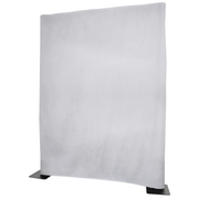WENTEX P&D Curtain Dimout 7.67 oz/yd² (USA) White - 9' x 4' (W x H) - unpleated Colore bianco - 9' x 4' (L x H) - non plissettato