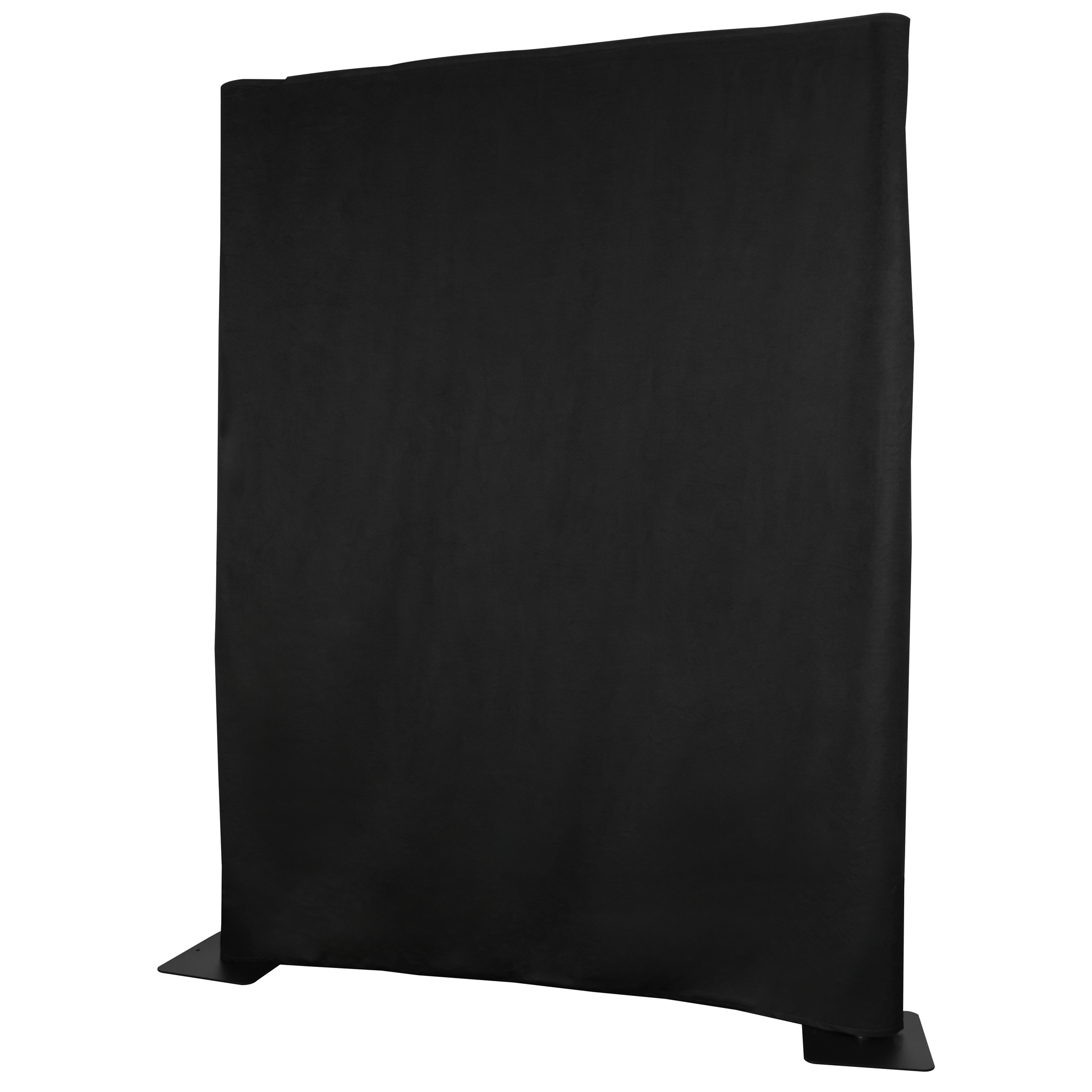 WENTEX P&D Curtain MCS 8.85 oz/yd² (USA) Black - 9' x 4' (W x H) - pleated Colore nero - 9' x 4' (L x H) - plissettato
