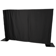 WENTEX P&D Curtain MGS 5.16 oz/yd² (USA) Black - 9' x 4' (W x H) - unpleated Colore nero - 9' x 4' (L x H) - non plissettato