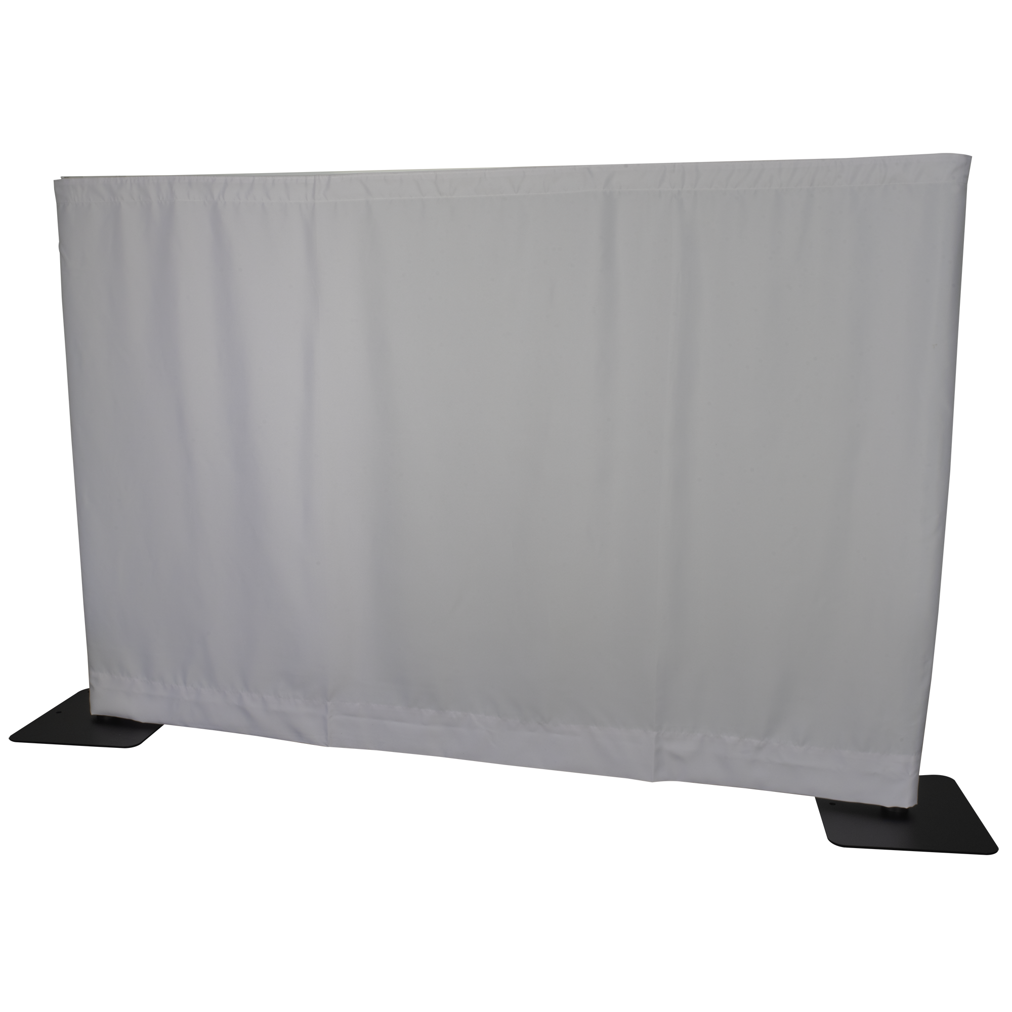 WENTEX P&D Curtain MGS 5.16 oz/yd² (USA) White - 9' x 4' (W x H) - unpleated Colore bianco - 9' x 4' (L x H) - non plissettato
