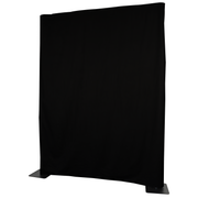 WENTEX P&D Curtain Napoli Velvet (USA) Black - 9’ x 6’ (W x H) - unpleated Colore nero - 9’ x 6’ (L x A) - non plissettato