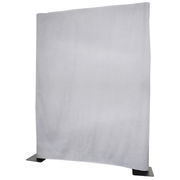 WENTEX P&D Curtain Napoli Velvet (USA) White - 9’ x 6’ (W x H) - unpleated Bianco - 9’ x 6’ (L x A) - non plissettato