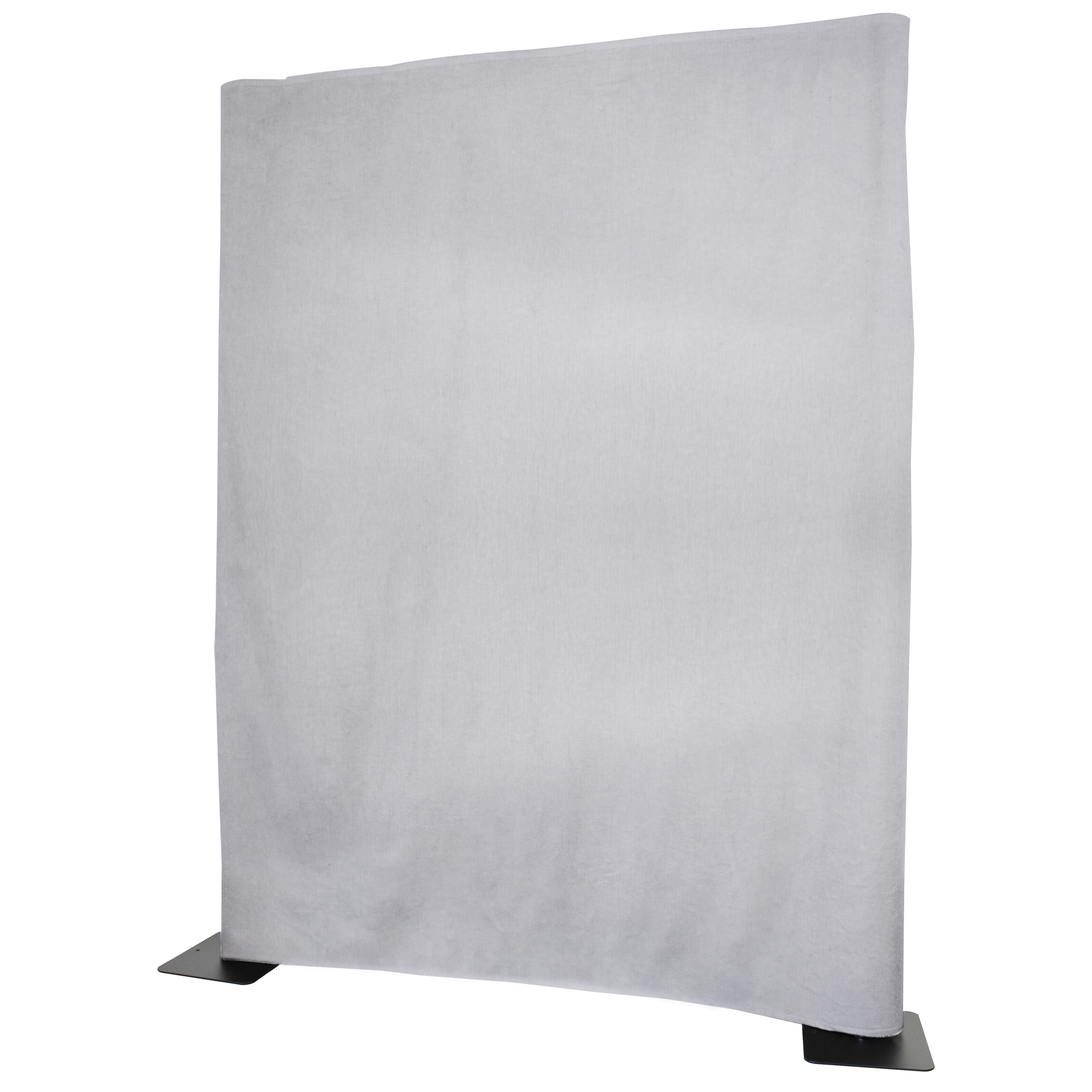 WENTEX P&D Curtain Napoli Velvet (USA) White - 9’ x 6’ (W x H) - unpleated Bianco - 9’ x 6’ (L x A) - non plissettato