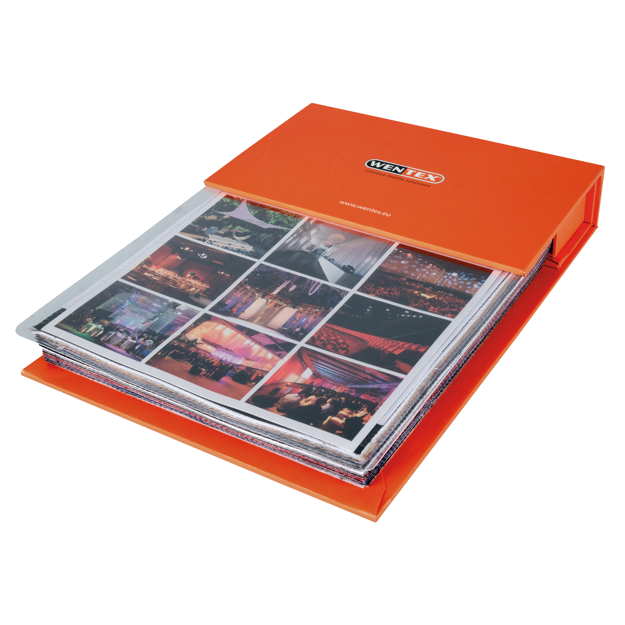 WENTEX Textile Sample Book 21 textile samples 21 campioni di tessuto