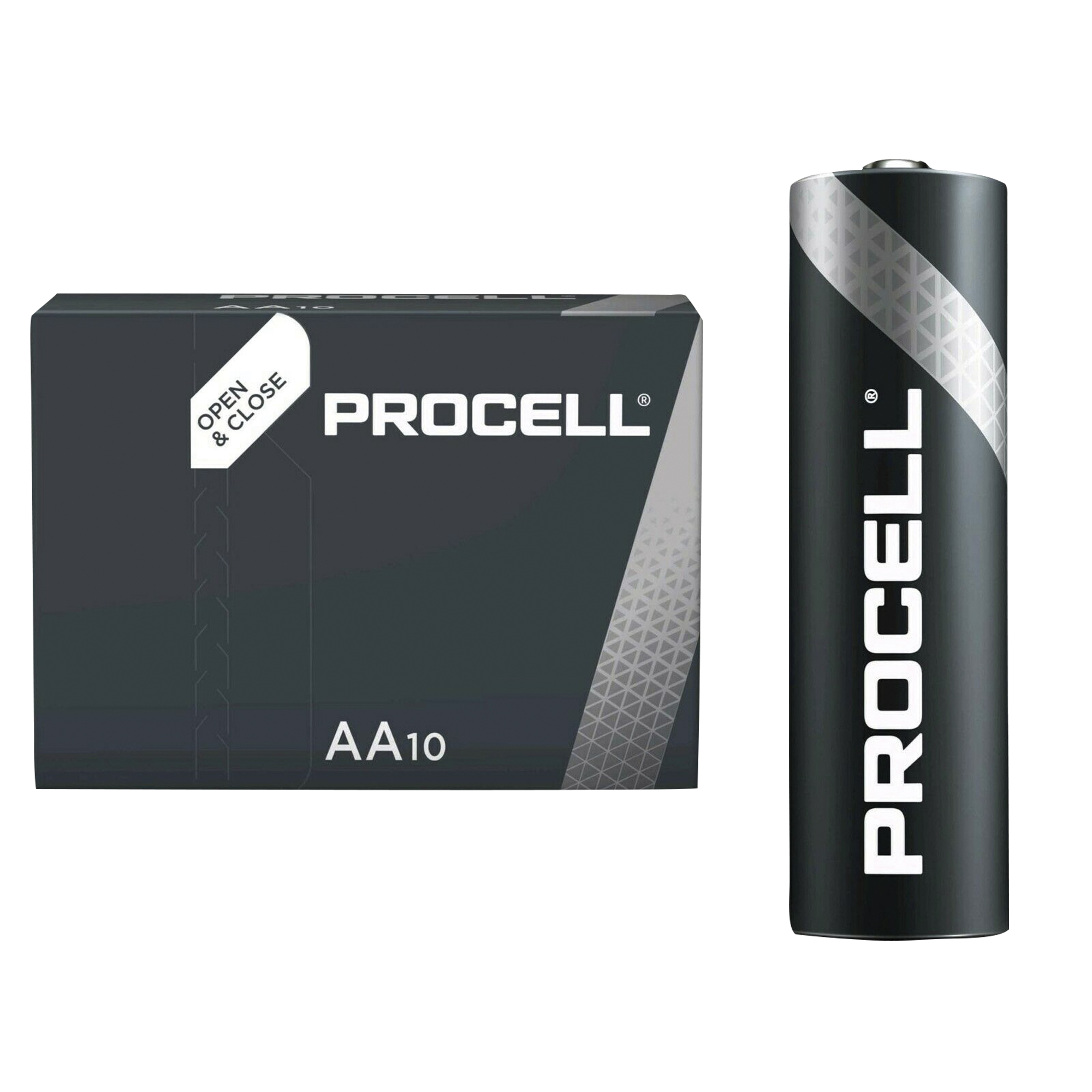 PROCELL AA Battery LR6 - MN1500 - 1,5 V - Confezione da 10