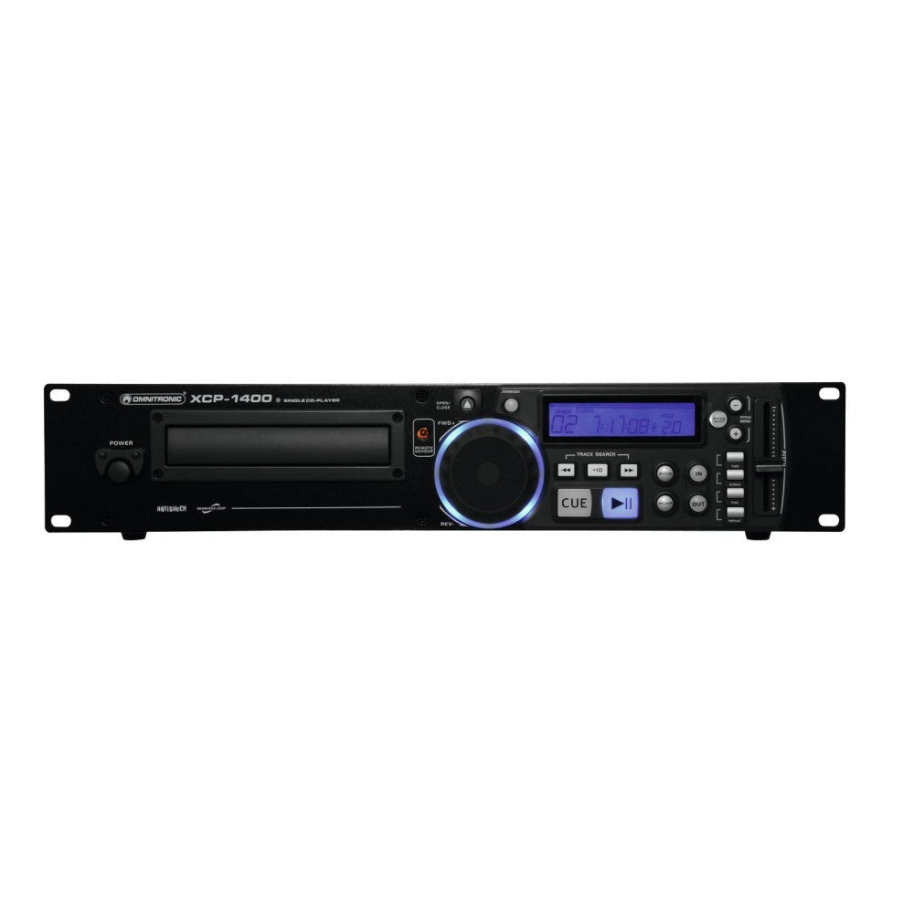 OMNITRONIC XCP-1400 Lettore CD con telecomando IR
