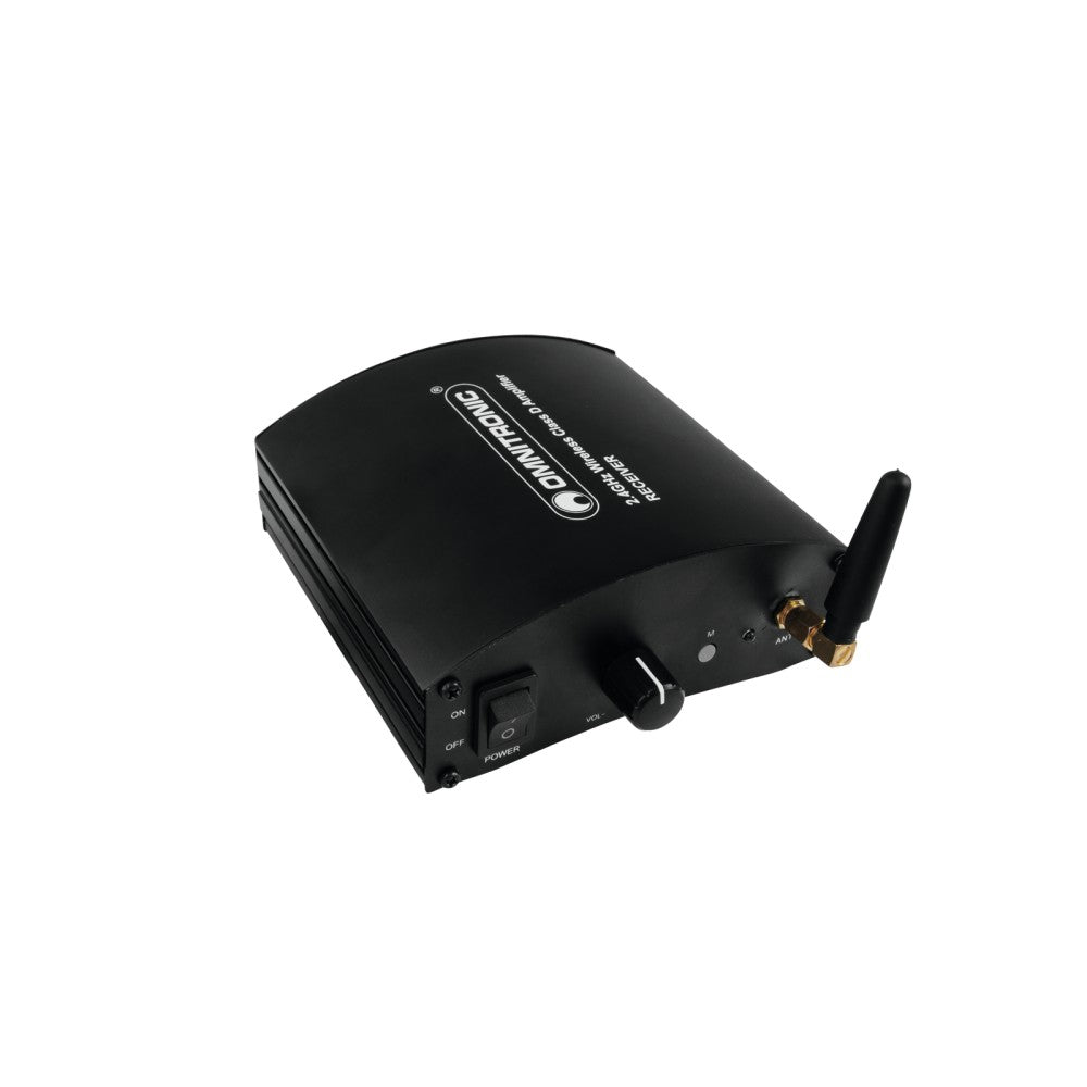 OMNITRONIC WS-1RA 2.4 GHz wireless receiver, amplified