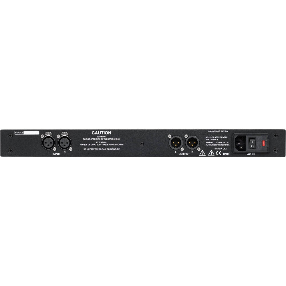 DANGEROUS MUSIC BAX EQ Equalizzatore stereo