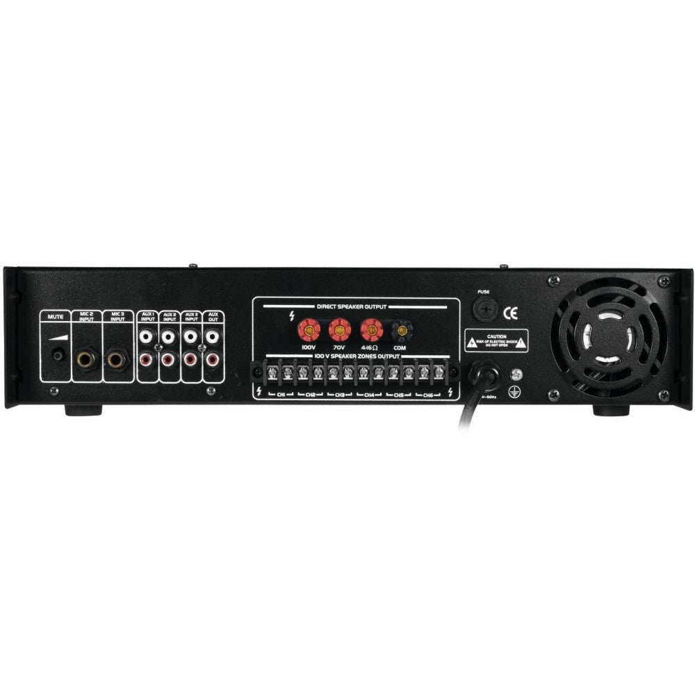 OMNITRONIC MPZ-120.6P PA Amplificatore 100V