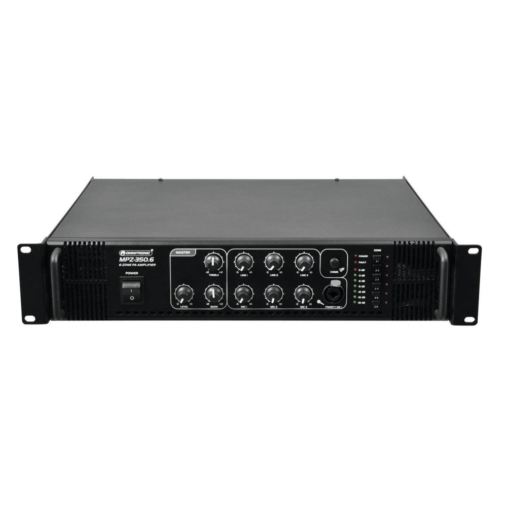 OMNITRONIC MPZ-350.6 PA Amplificatore 100V