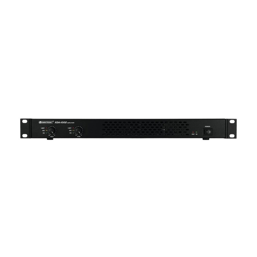 OMNITRONIC XDA-1002 Amplificatore con SMPS 2 x 510 W integrato