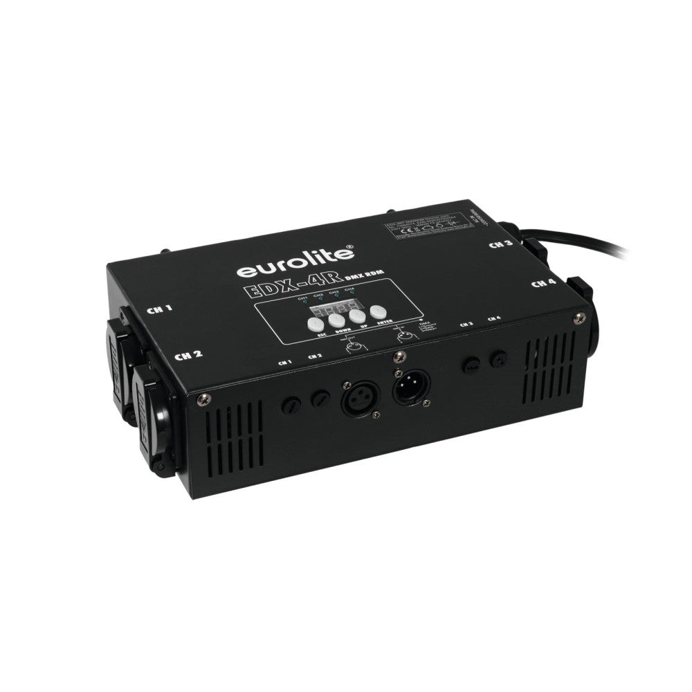 EUROLITE EDX-4RT DMX RDM 4-channel Dimmer Pack