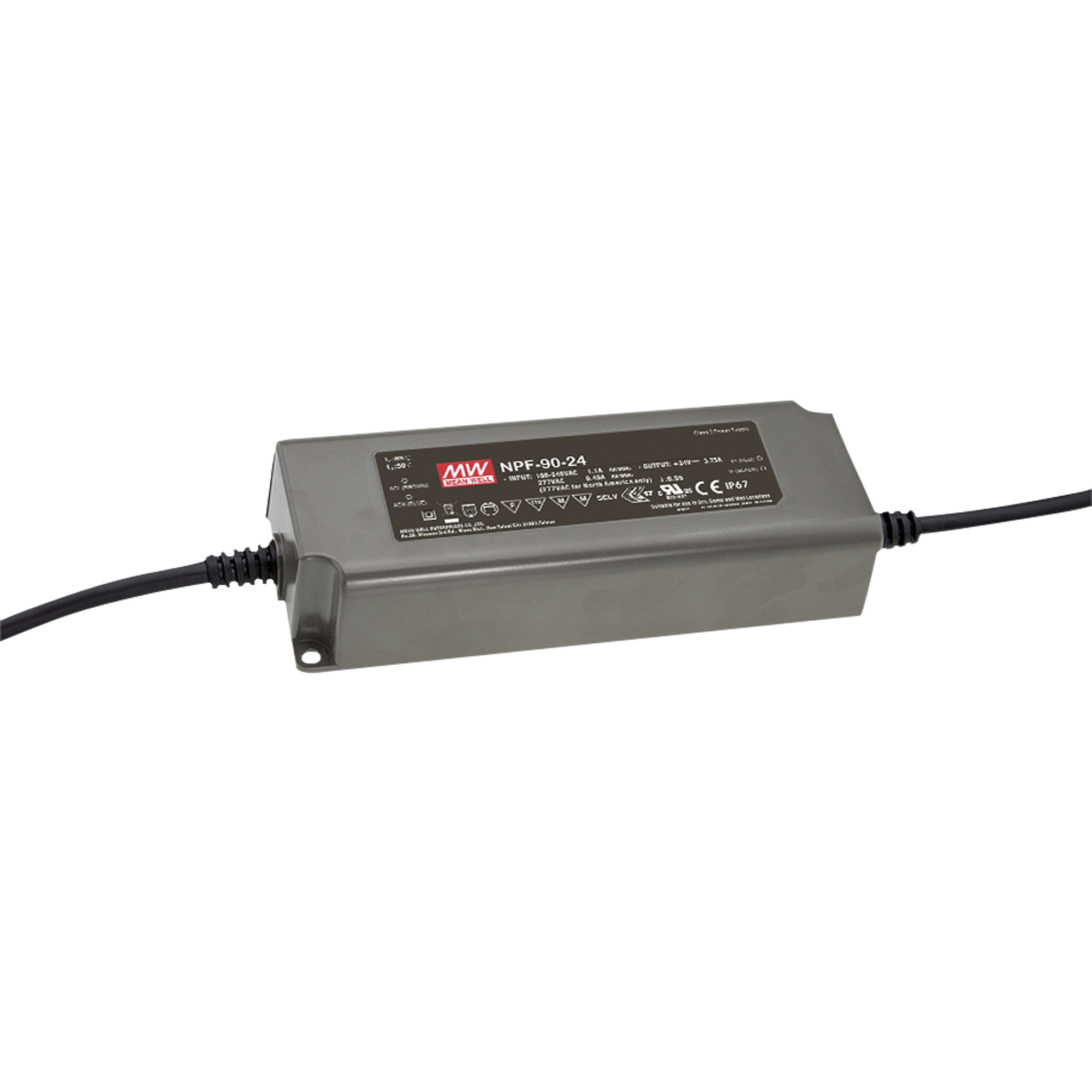 MEANWELL Power Supply - 90 W - 12 V DC NPF-90-12