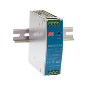 MEANWELL DIN Rail Power Supply - 120 W - 24 V DC NDR-120-24