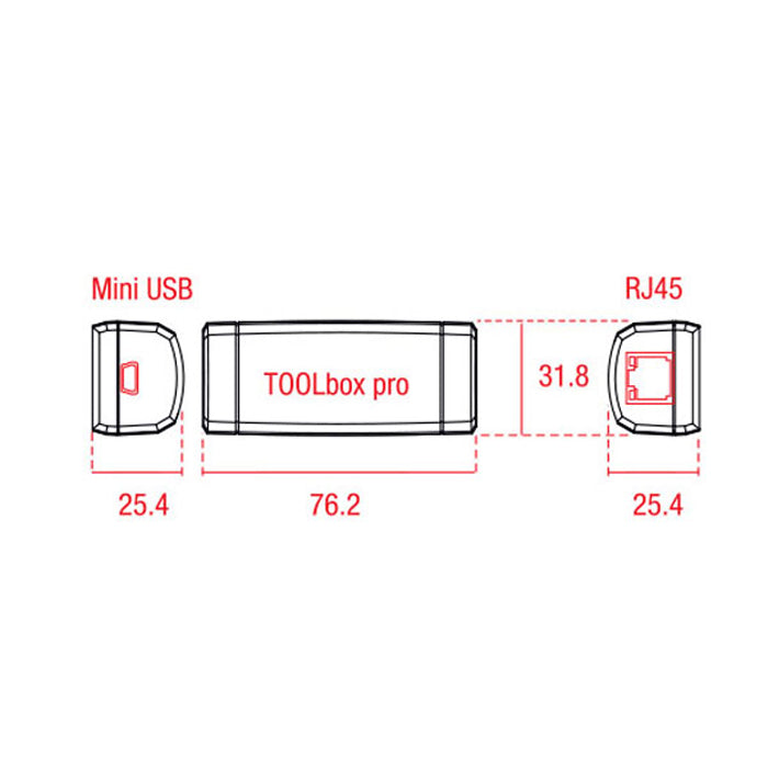 ELDOLED TOOLbox pro Dispositivo di configurazione per driver LED eldoLED
