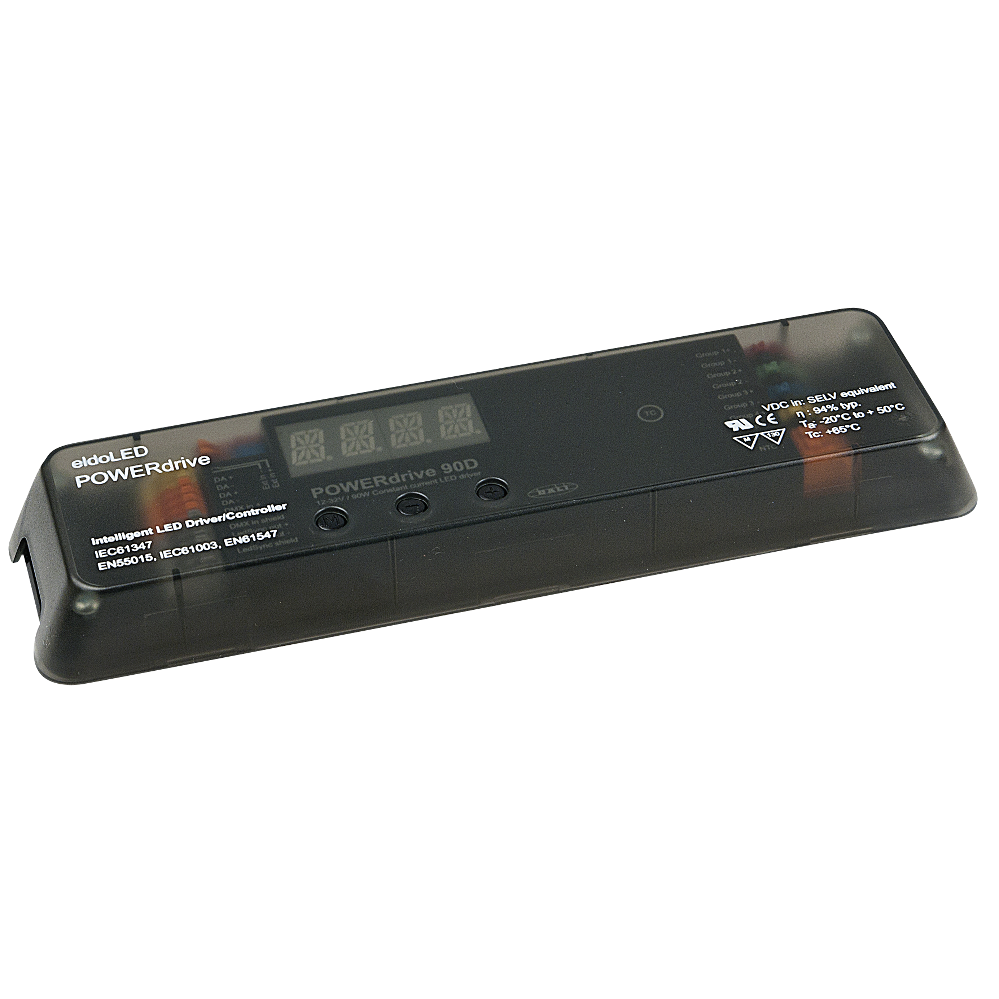 ELDOLED POWERdrive DC - 90 W Driver/controllore LED RGB(W) a corrente costante - PWR090D2