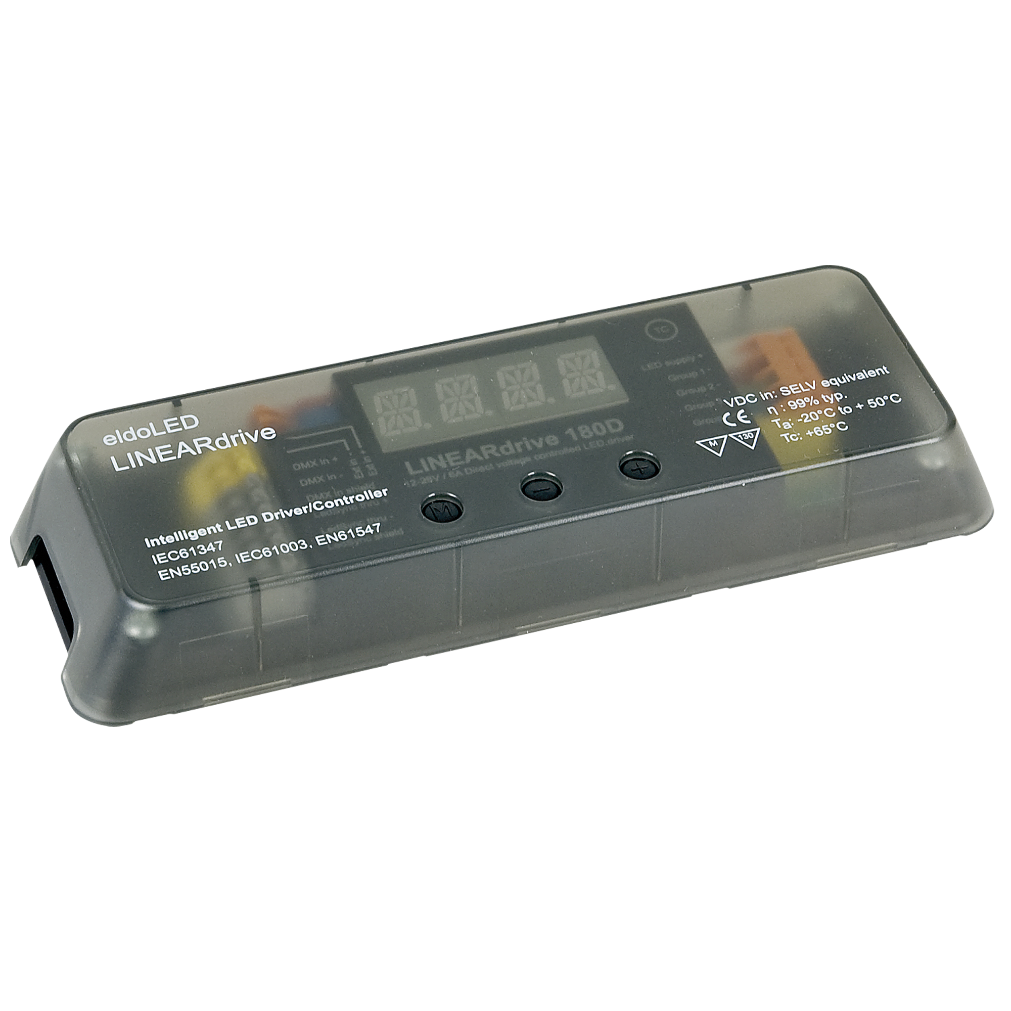 ELDOLED LINEARdrive DC - 180 W Tensione Costante - DMX- 4 Canali, 4 Uscite- 1,5A/Ch - LIN180D