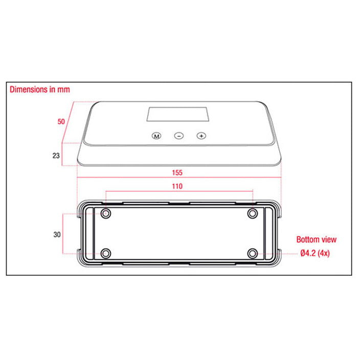 ELDOLED LINEARdrive DC - 180 W Tensione Costante - DMX- 4 Canali, 4 Uscite- 1,5A/Ch - LIN180D