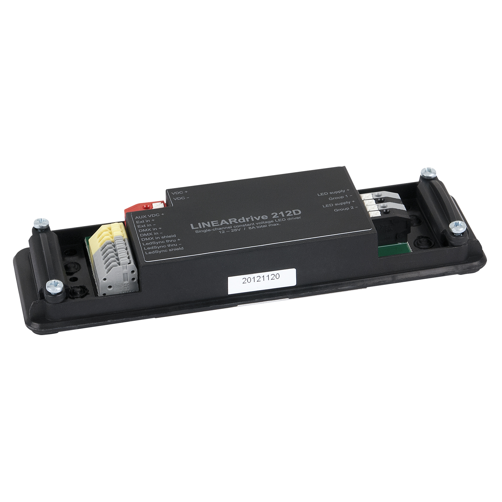 ELDOLED LINEARdrive DC - 200 W Tensione Costante - DMX - 1 Canale, 2 Uscite - LIN212D1