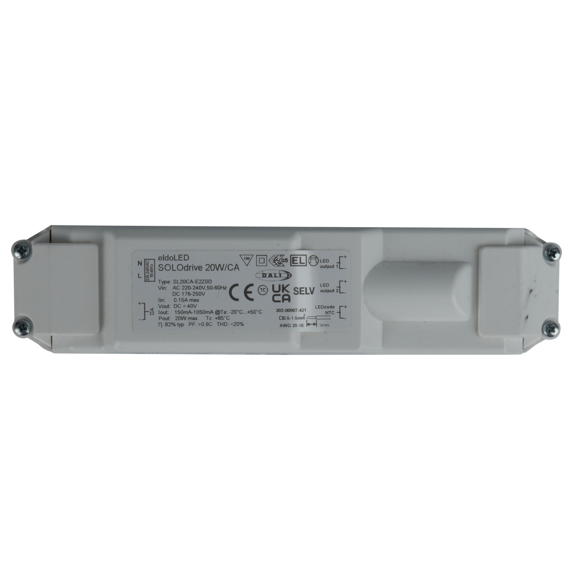 ELDOLED SOLOdrive - 20 W DALI-2 - Dim to Dark - SL20CA-E2Z0D1