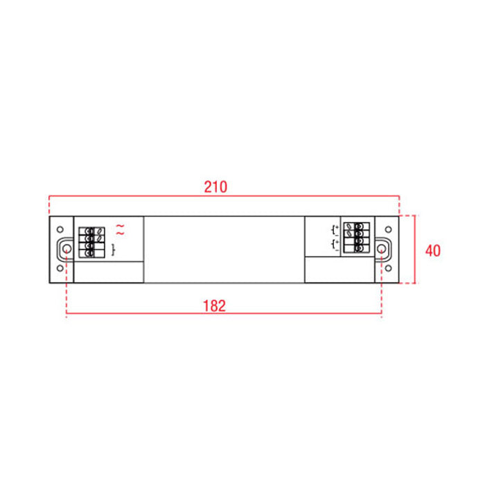 ELDOLED SOLOdrive AC - 30 W Corrente costante - DALI-2 - Dim to Dark - 1 alimentatore, 1 controllo - SL0360A6