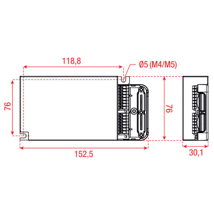 ELDOLED SOLOdrive AC - 50 W Corrente costante - DALI - 1 alimentatore, 1 uscita - SL0560A