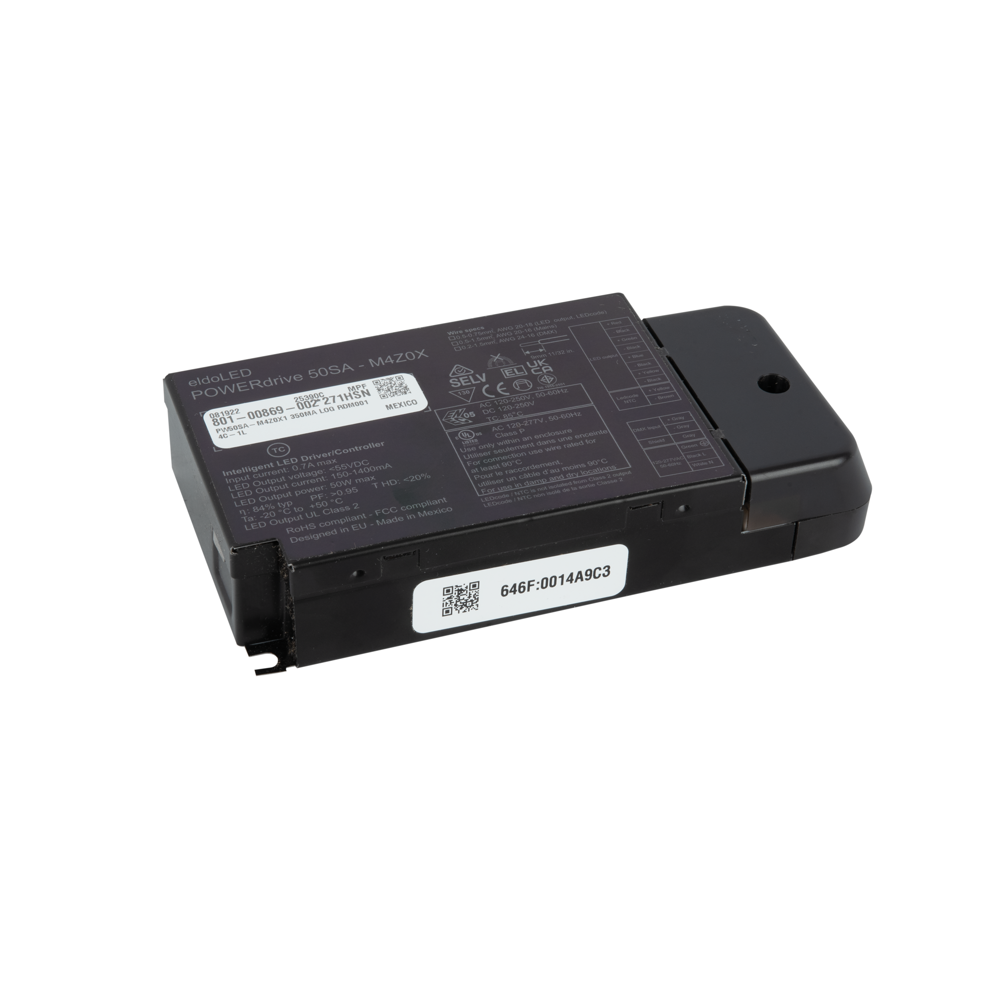 ELDOLED POWERdrive AC - 50 W Corrente costante - DMX - RGBW (4 canali) - 50SA-M4Z0X