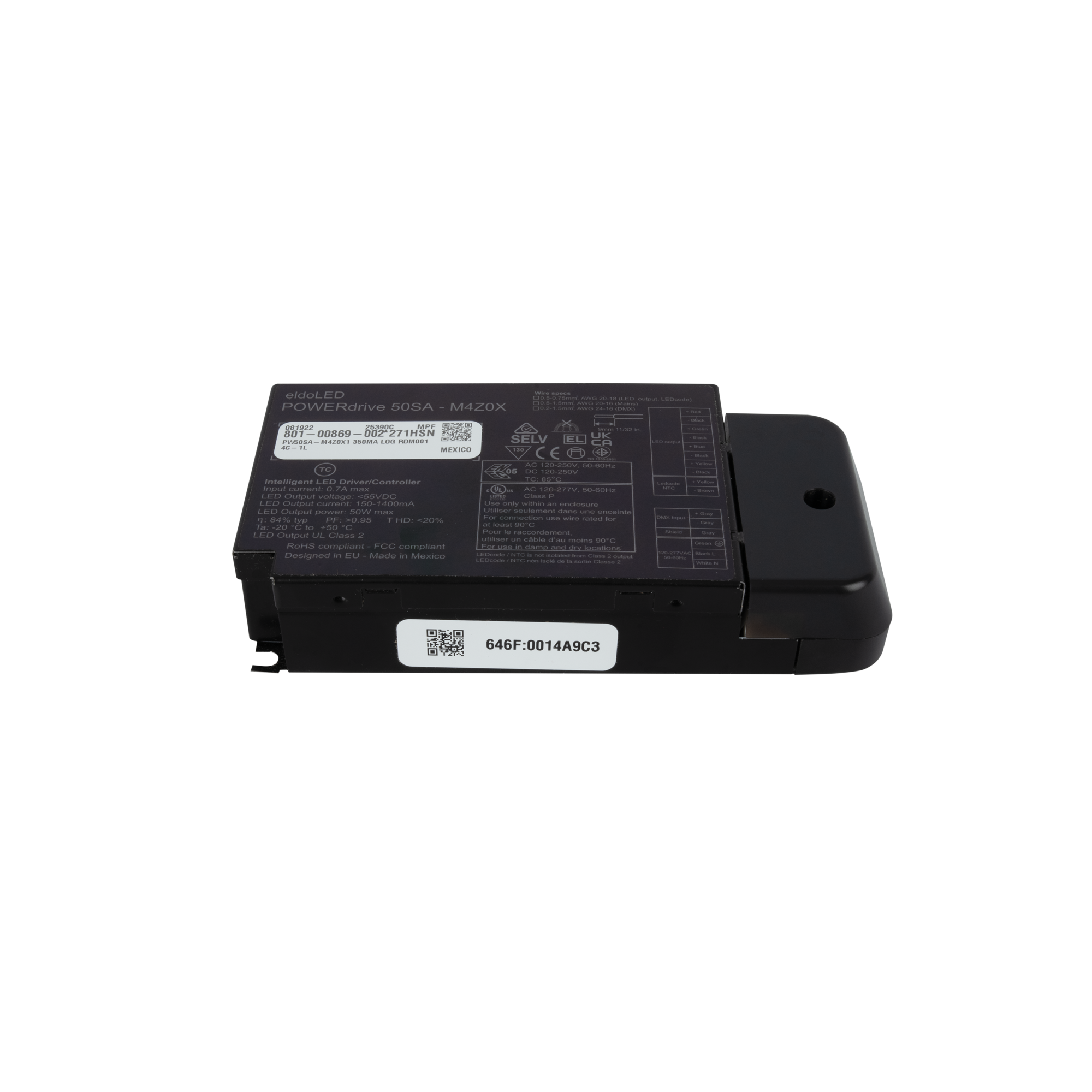 ELDOLED POWERdrive AC - 50 W Corrente costante - DMX - RGBW (4 canali) - 50SA-M4Z0X