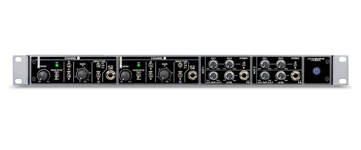 Cranborne Audio Camden EC2 processeur avec 2 préamplis et 2 amplis casque