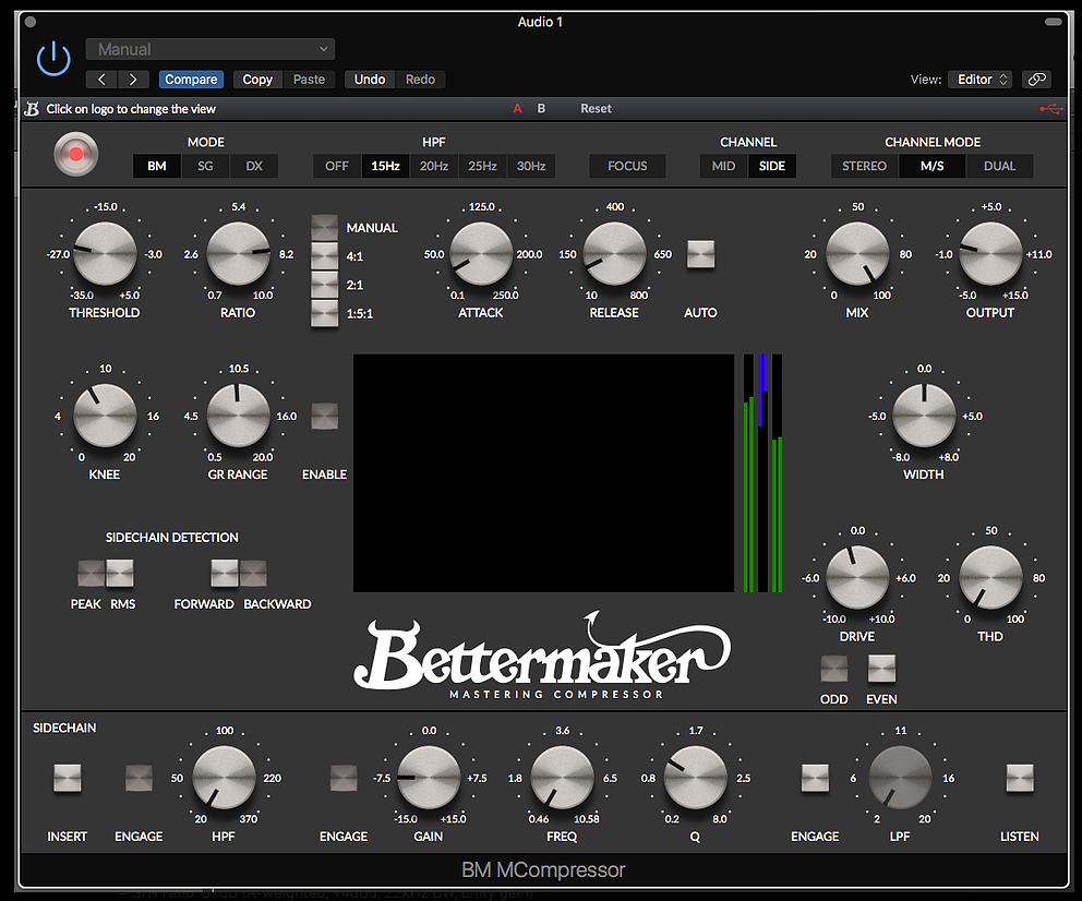 Bettermaker Mastering Compressor