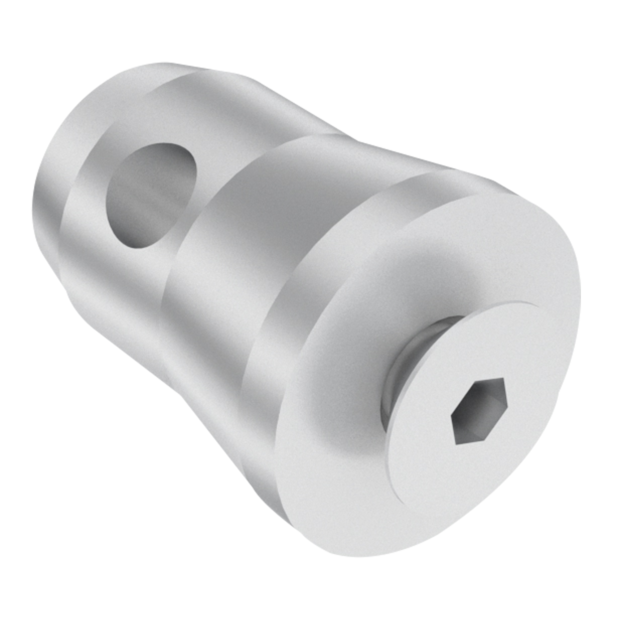 MILOS Half Connector Male M10 F (Prolyte Ø 27,8 mm compatible) CON88F - F