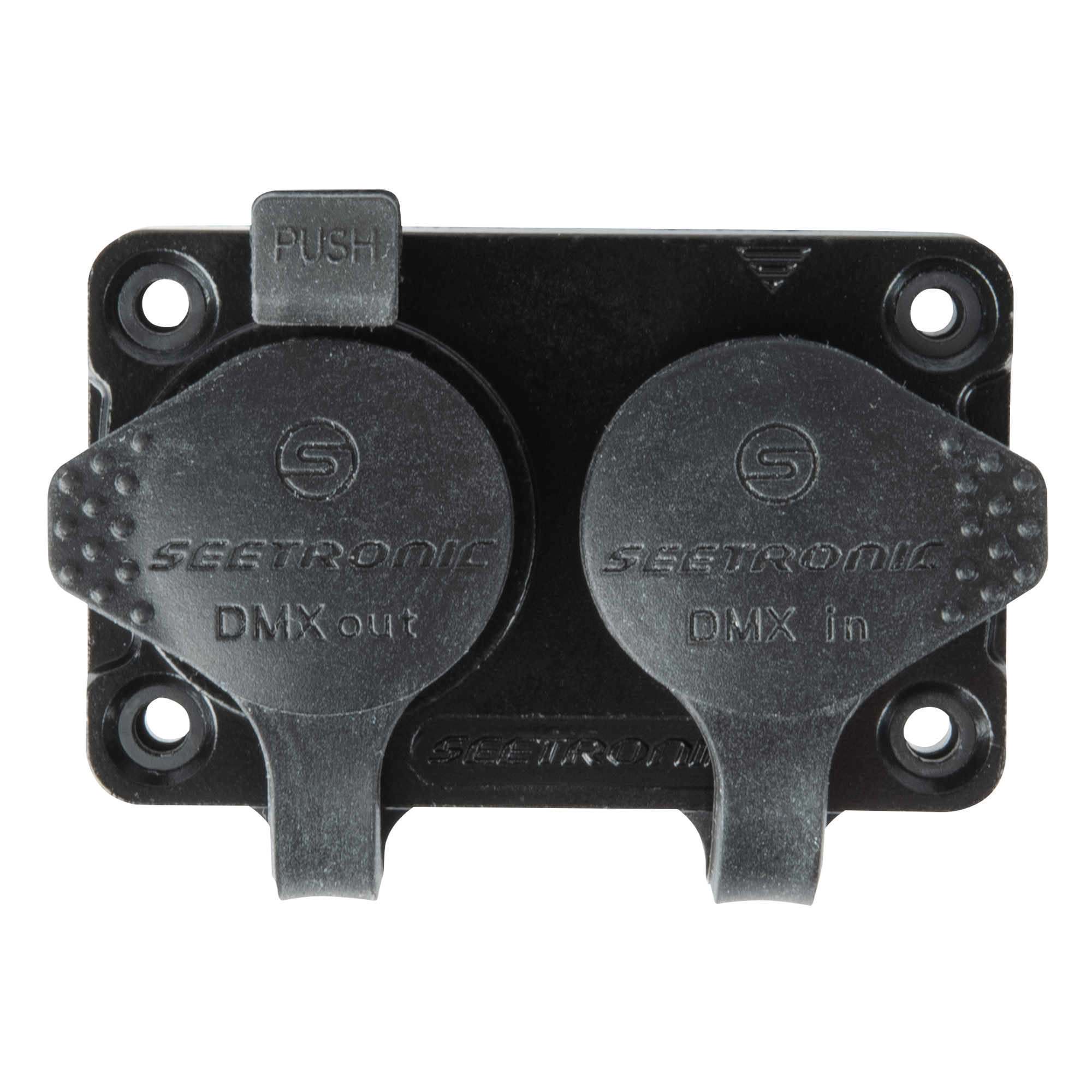 SEETRONIC XLR 3P In/Output Combination Chassis 3 IP65 - Contatti di colore oro