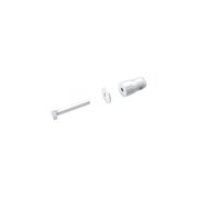 MILOS Male fitting with M12x75 bolt Perno di posizionamento per cerniera a libro Book Corner M290 (compatibile solo con MILOS o P truss)