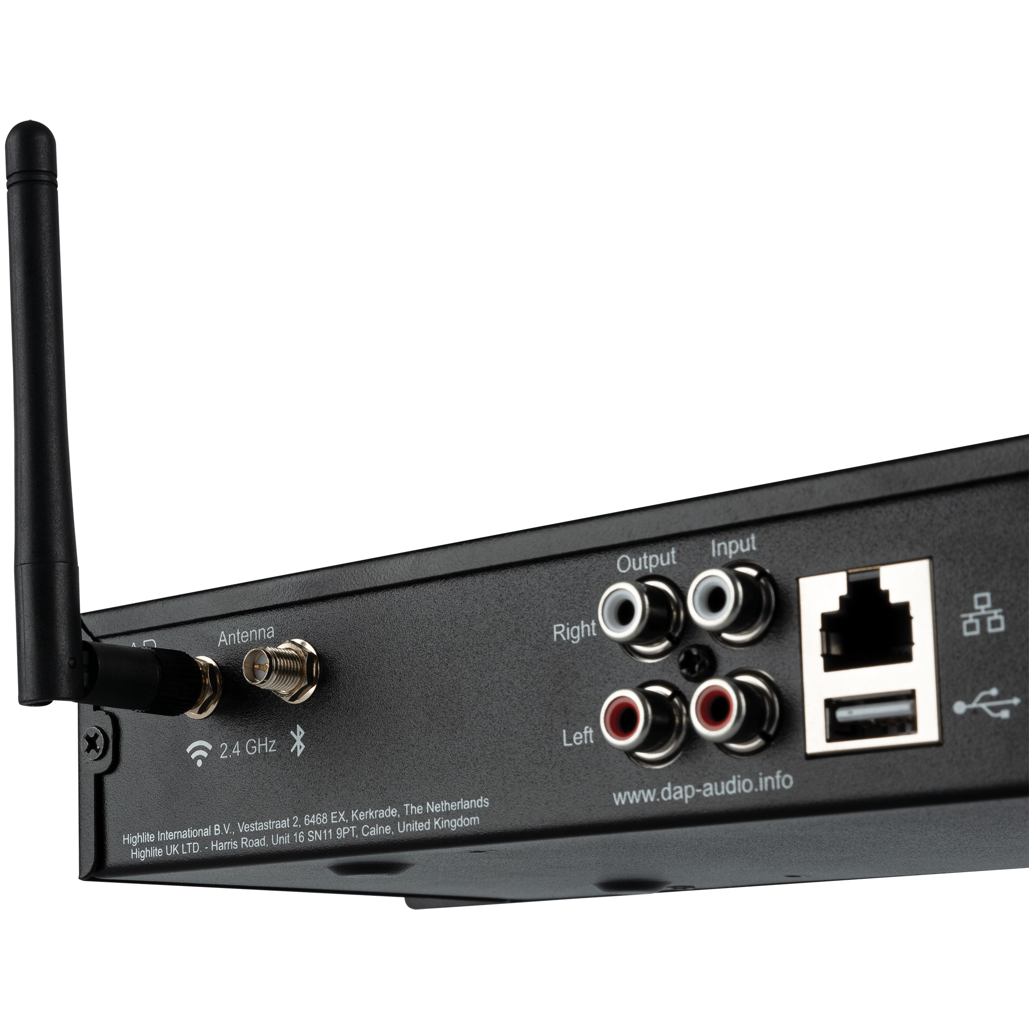 Dap SPA-100 Streaming Pre-Amplifier Lettore multimediale 1U con funzione di streaming, lettore USB, BT 5.0 e line-in