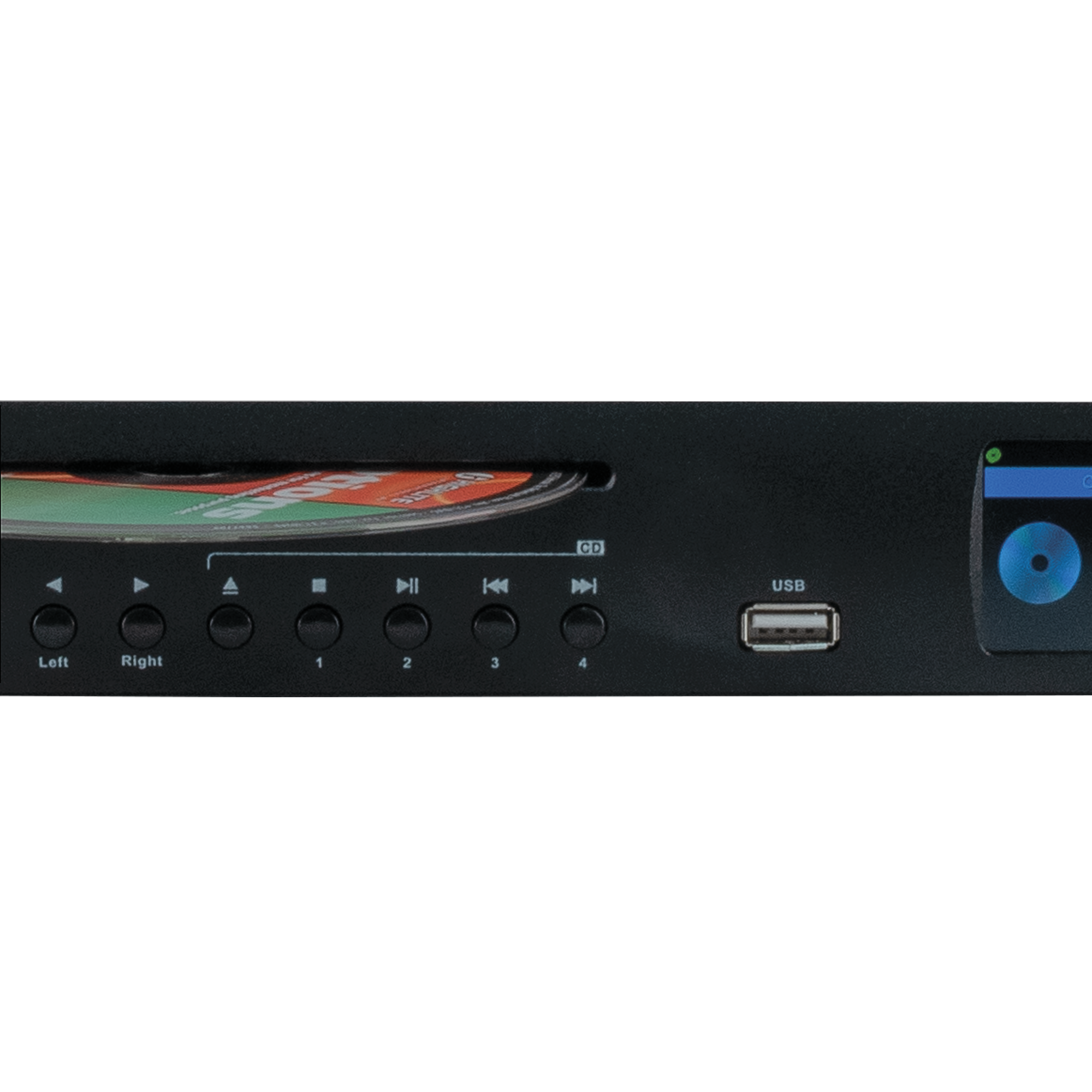 Dap CDI-160BT CD & Media Player Lettore multimediale 1U con lettore CD/USB, streaming, radio DAB+/Internet/FM e BT 5.0