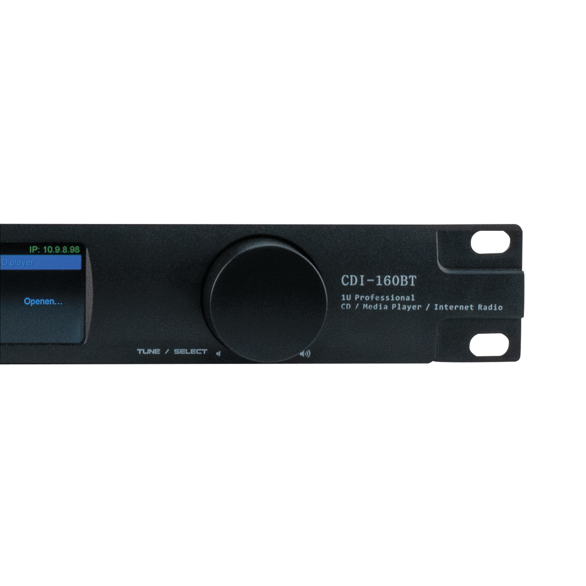Dap CDI-160BT CD & Media Player Lettore multimediale 1U con lettore CD/USB, streaming, radio DAB+/Internet/FM e BT 5.0