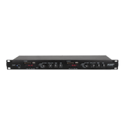 Dap MP-220BT Media Player with BT Lettore multimediale doppio 1U con radio FM, lettore USB/scheda SD, BT 4.2 e interfaccia microfono cercapersone