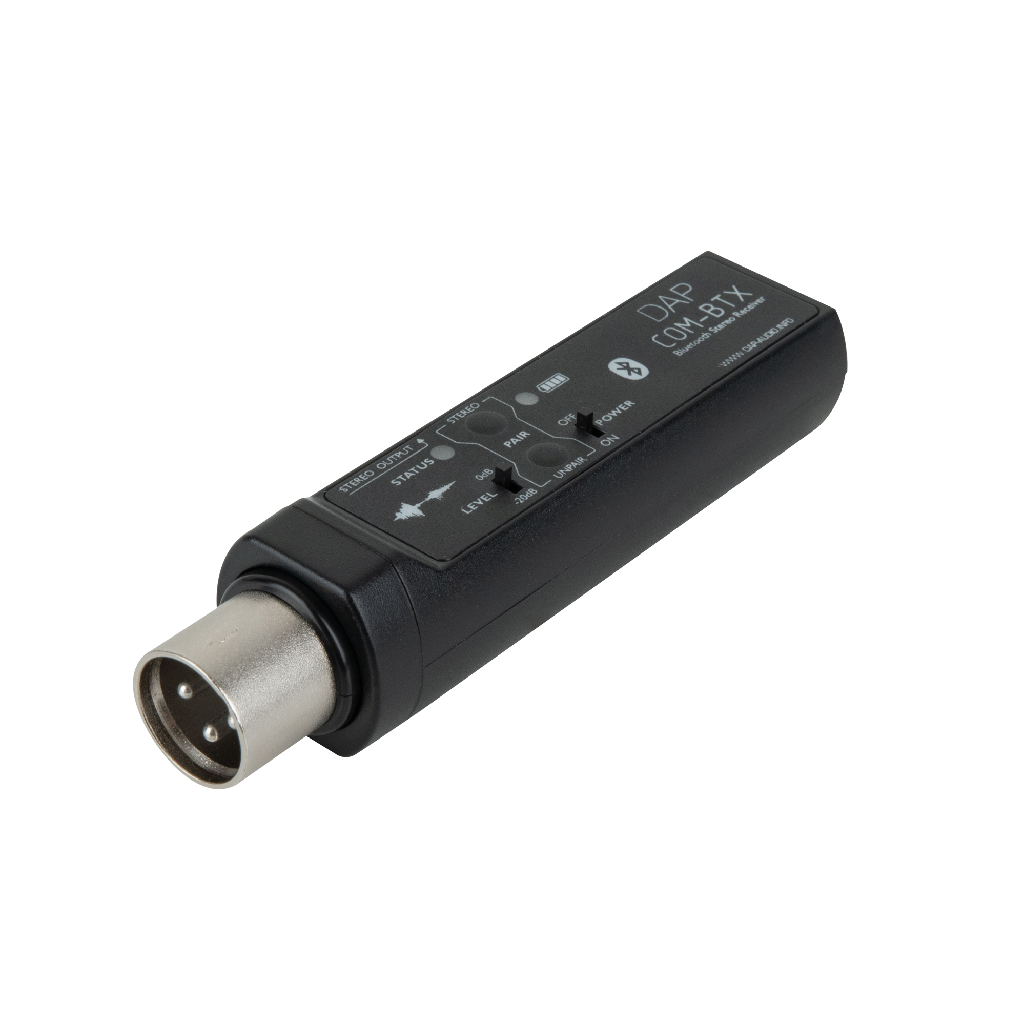 DAP COM-BTX Ricevitore audio XLR con BT 5.0