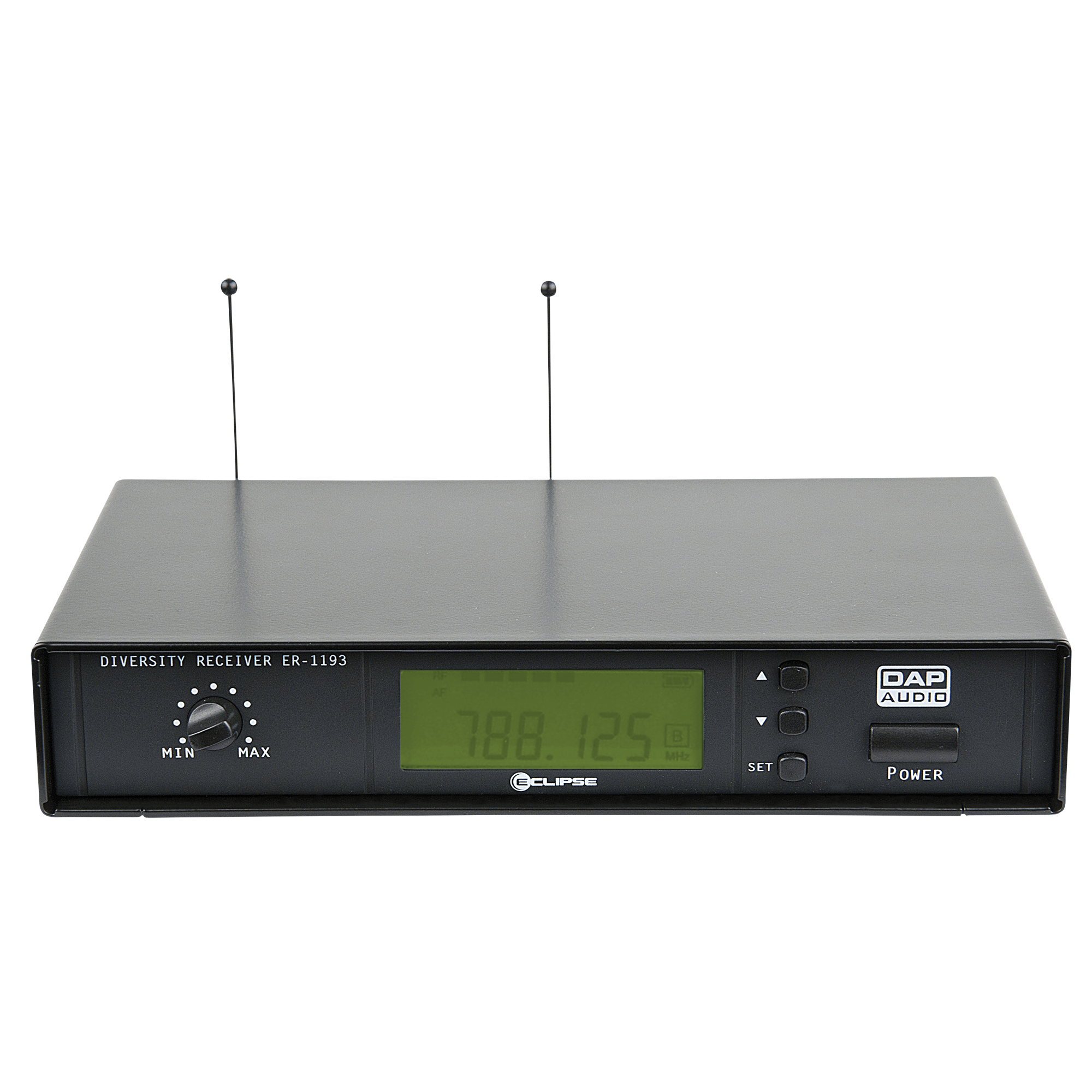 DAP ER-1193B 1 Channel 193 Freq. PLL Receiver 614-638 MHz 1 Canale 193 Freq. Ricevitore PLL 614-638 MHz