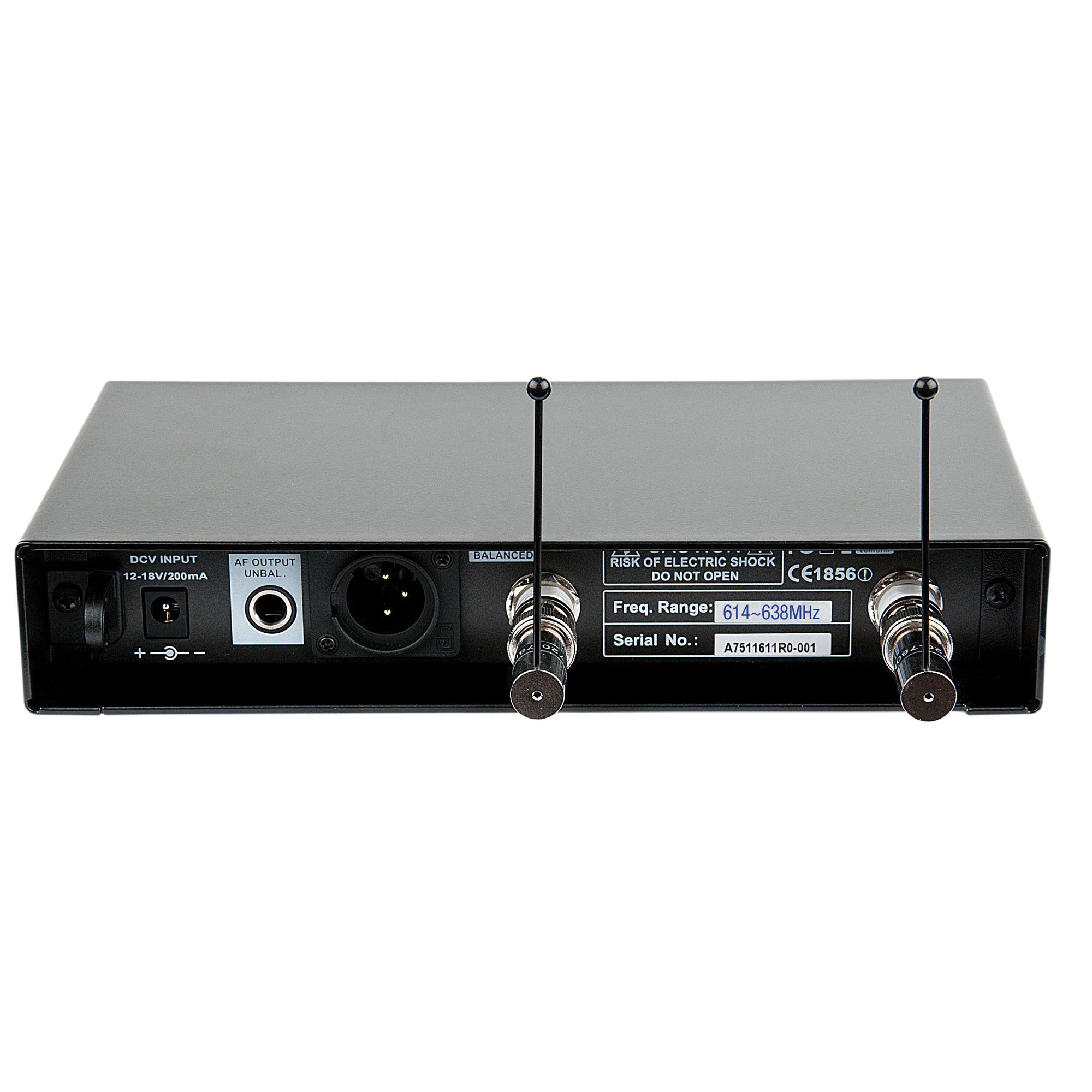 DAP ER-1193B 1 Channel 193 Freq. PLL Receiver 614-638 MHz 1 Canale 193 Freq. Ricevitore PLL 614-638 MHz