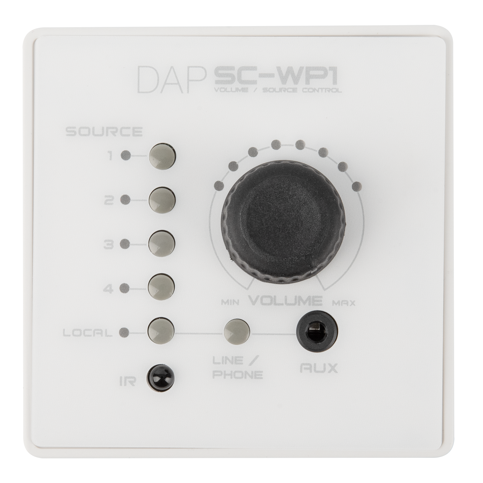 Dap SC-WP1 White Telecomando da parete per SC-5.2 Source Control - colore bianco